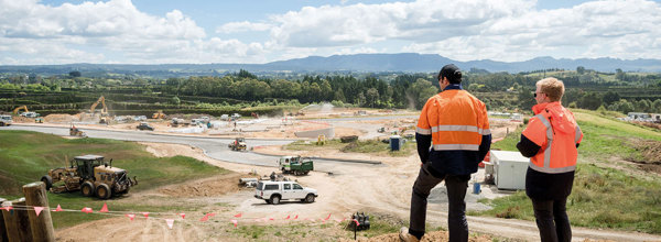Earthworks site