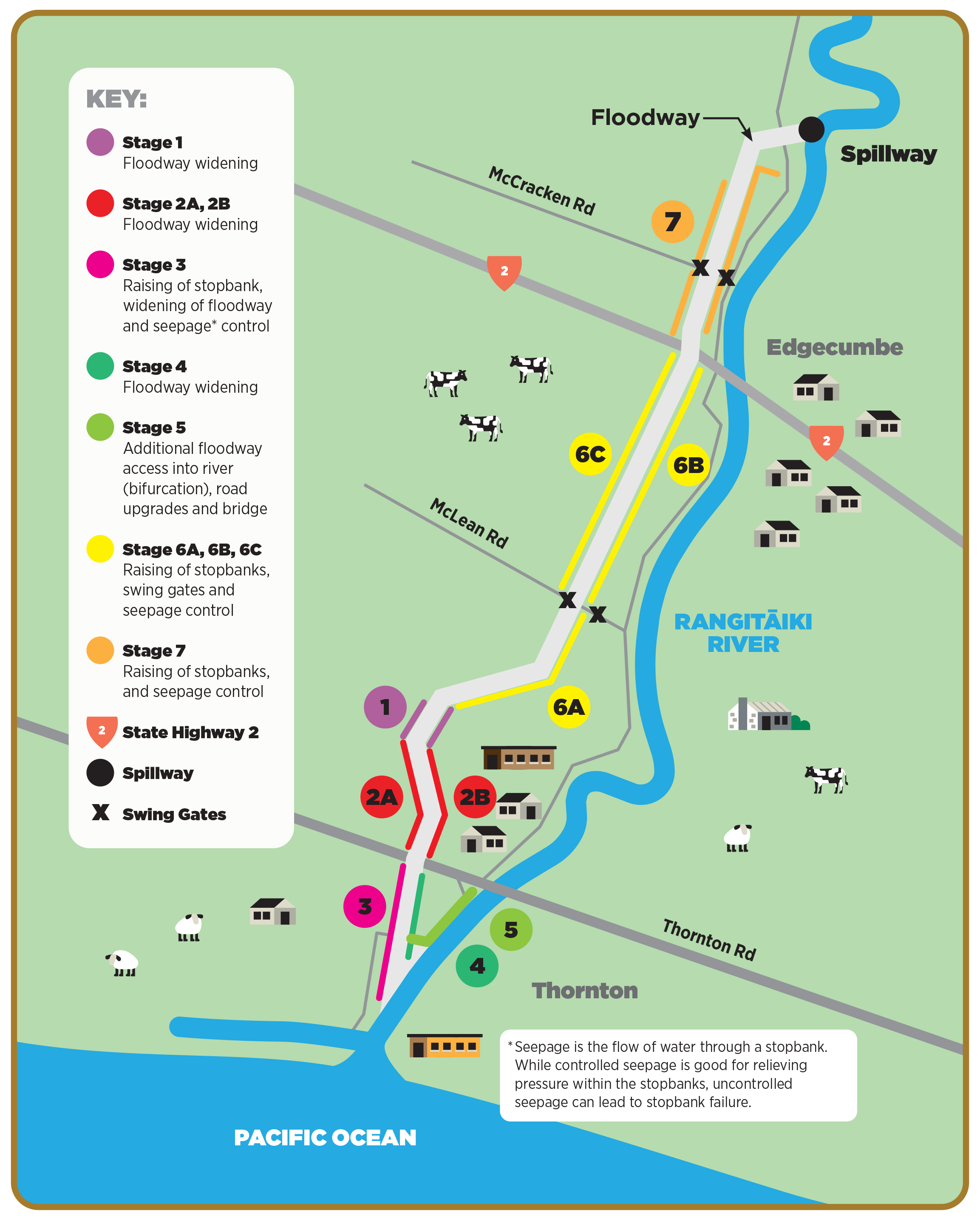 spillway map